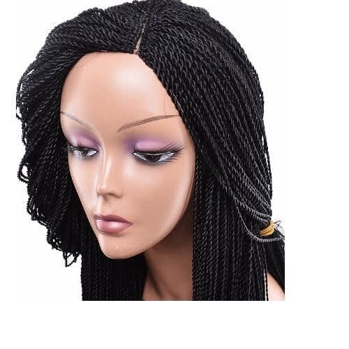 Twist Braid Wig With Lace Closure