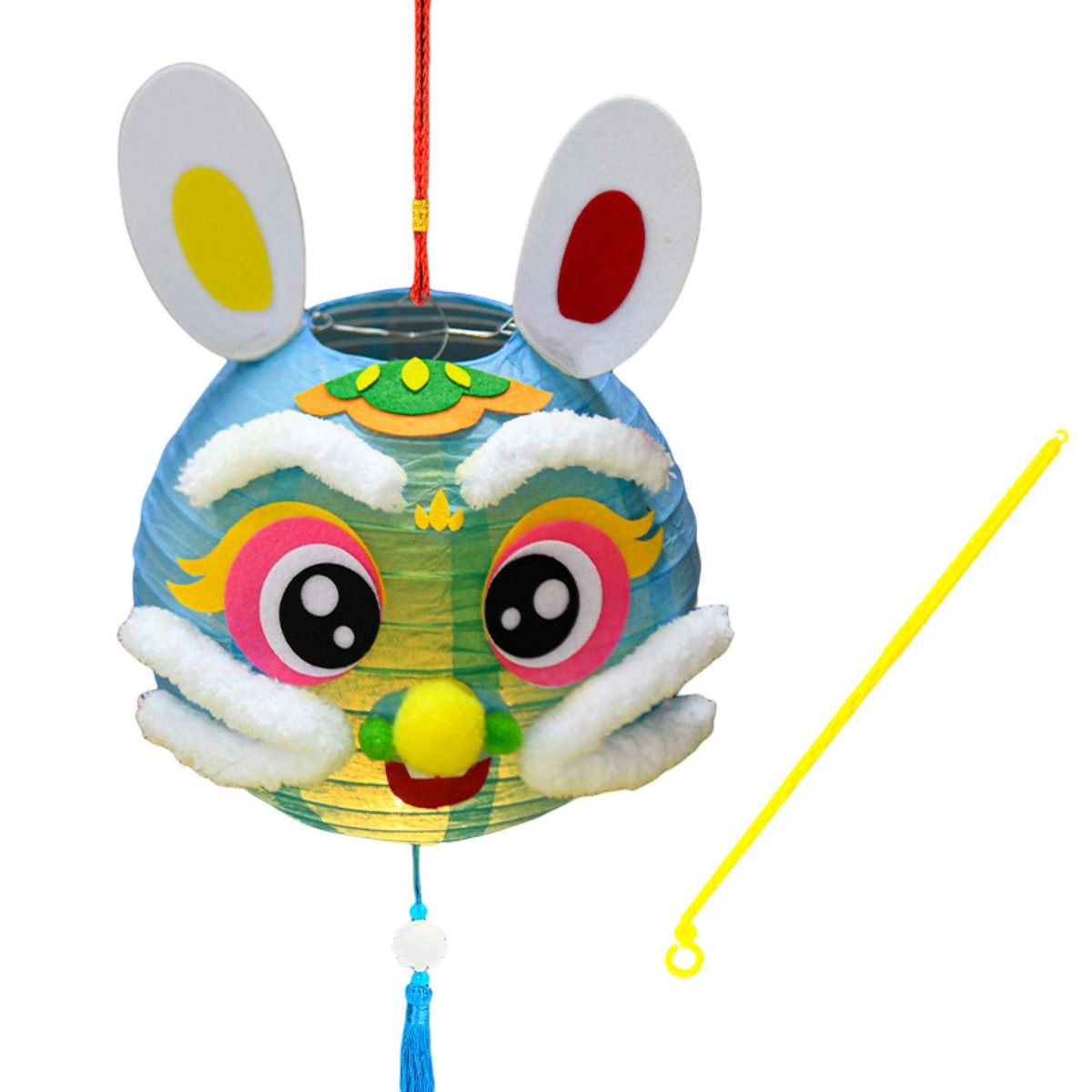 Spring Festival Lantern Rabbit Lantern Pendant Spring Festival New Year Dark Blue