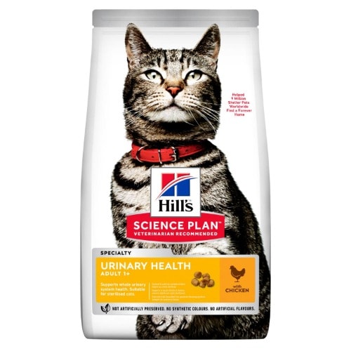 Hill's Science Plan Adult Urinary Health Dry Cat Chicken Flavour 1.5kg