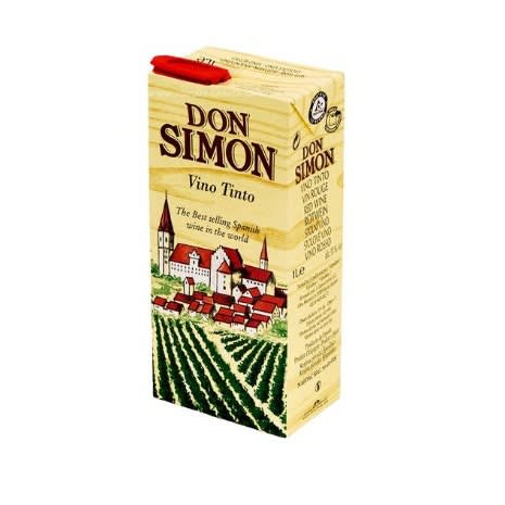 Don Simon Red Wine - Vino Tinto - 1 Litre X 12
