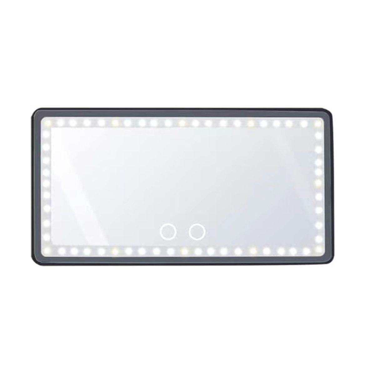 Car SunVisor Vanity Mirror - Rechargeable LED Light Makeup