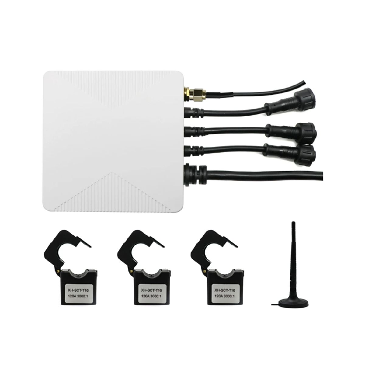 Tuya Smart Life 3 Phase WiFi Energy KWH Meter Power Clamp Current Transformer App Monitor and 200A