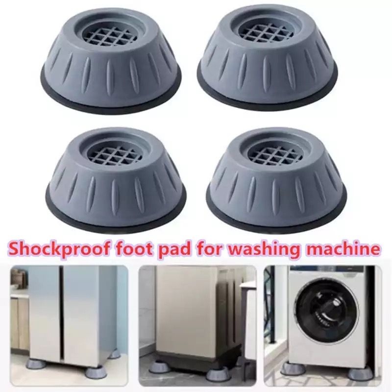 4x Anti Vibration Feet Mat Washing Machine Pads.