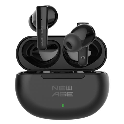 New Age Wireless Bluetooth Earbuds With Anc (jazzy)