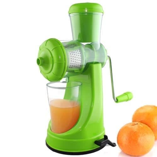 Manual Hand Fruit Juicer With Steel Handle & Vacuum Lock