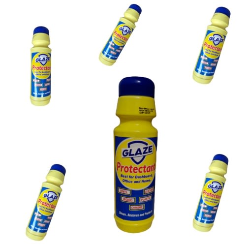 6 Pieces Multipurpose Protectant Liquid For Dashboard - 500ml