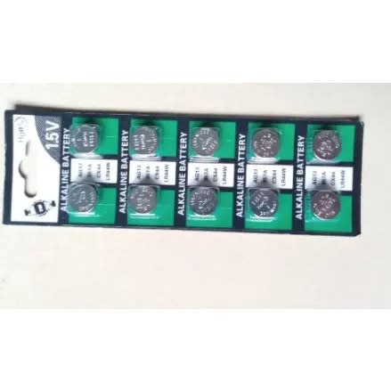 Watch Alkaline Battery Lr44w - 1 Pack Of 10