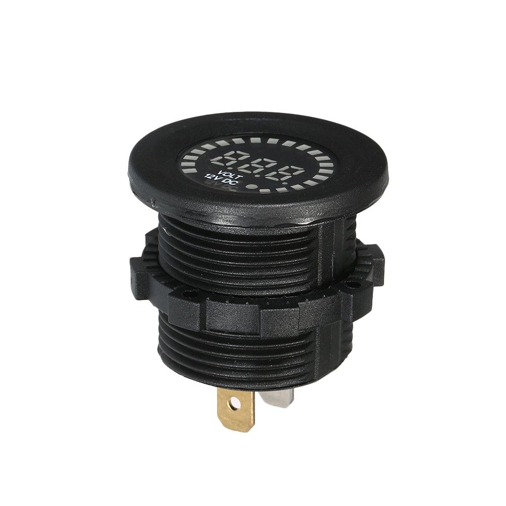 12V Mini Digital Voltage Meter LED Panel Display Voltmeter