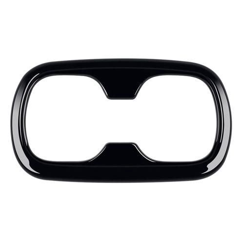 Car Glossy Black Rear Seat Water Cup Holder