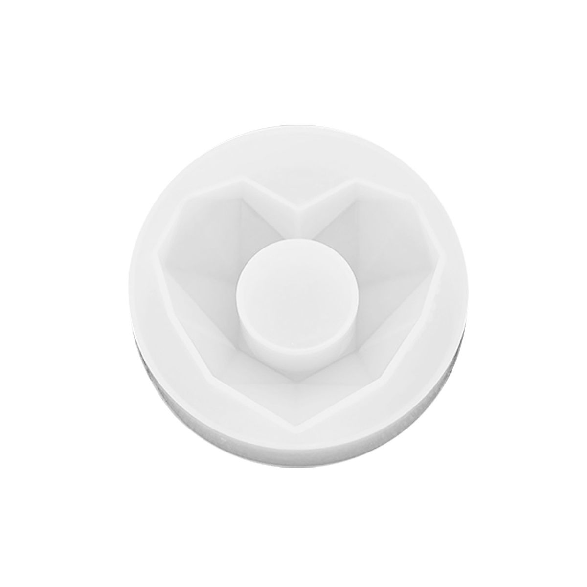 DIY Silicone Resin Flower Pot Mold, Heart Mold, Hexagon Mold