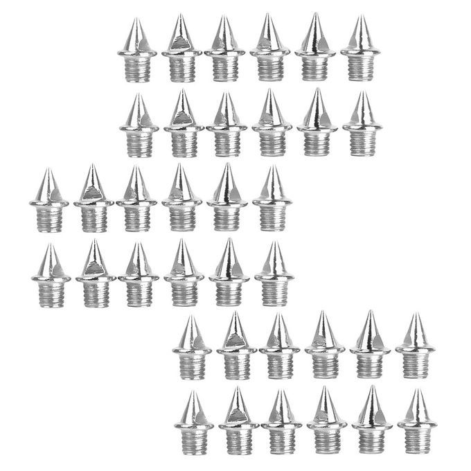 36Pcs Steel Spikes Cleats Replacement For   Runnning Cricket Shoes