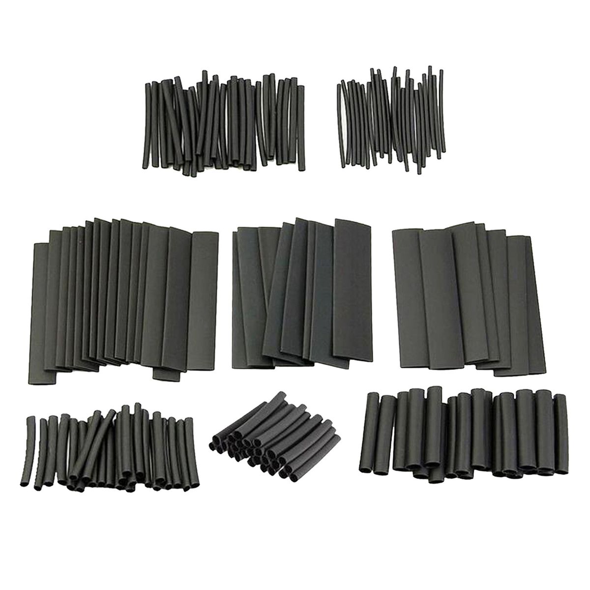 127Pcs Heat Shrink Tubing Insulation Shrinkable Tube 2:1 Wire Cable