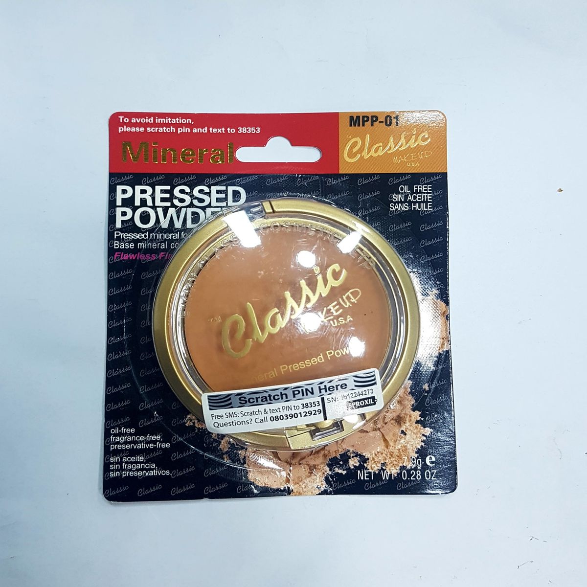 Classic Mineralise Pressed Powder
