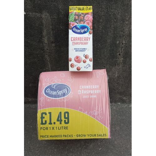 Cranberry Raspberry Drink 1 Pack