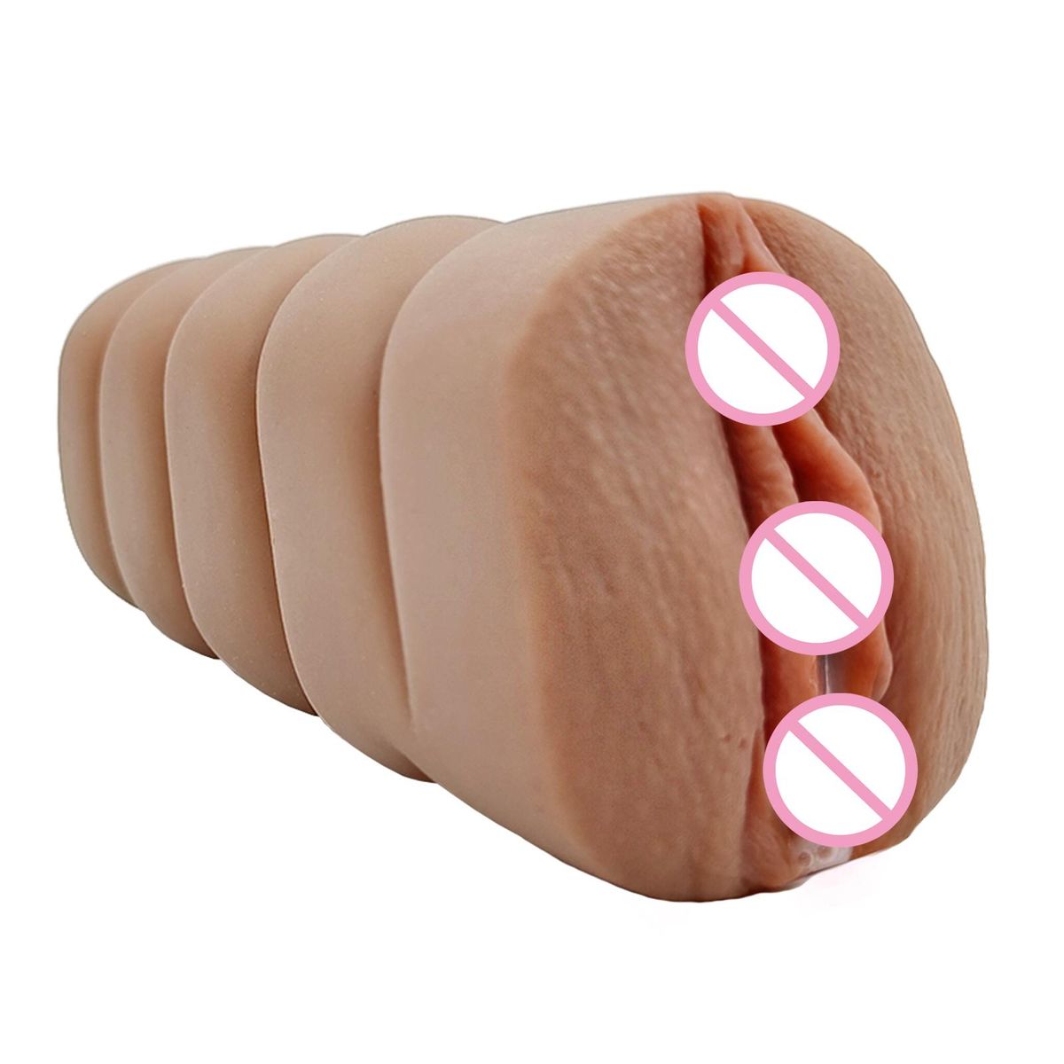 Adults Realistic Inverted Mold 3D Channel Soft Elastic Artificial Skin Men's Masturbation Sexual Toys