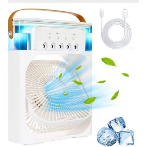 4 In 1 Persoal Mini Cooler Air Conditioner Fan