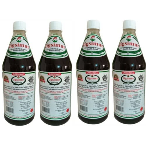 Jigsimur Natural Health Drink - 750ml - 4 Bottles