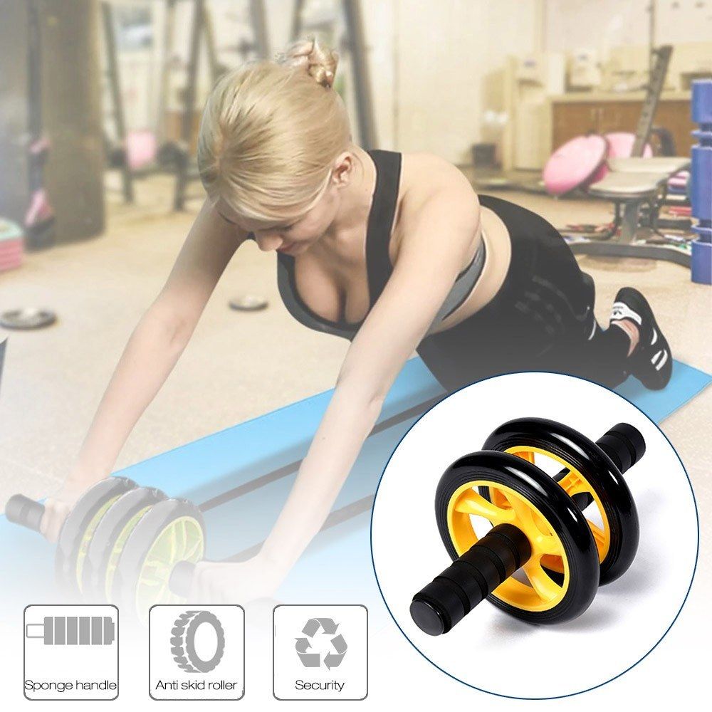 Fitness Abdomina Roller Wheel For Abdominas Workout Abdomina