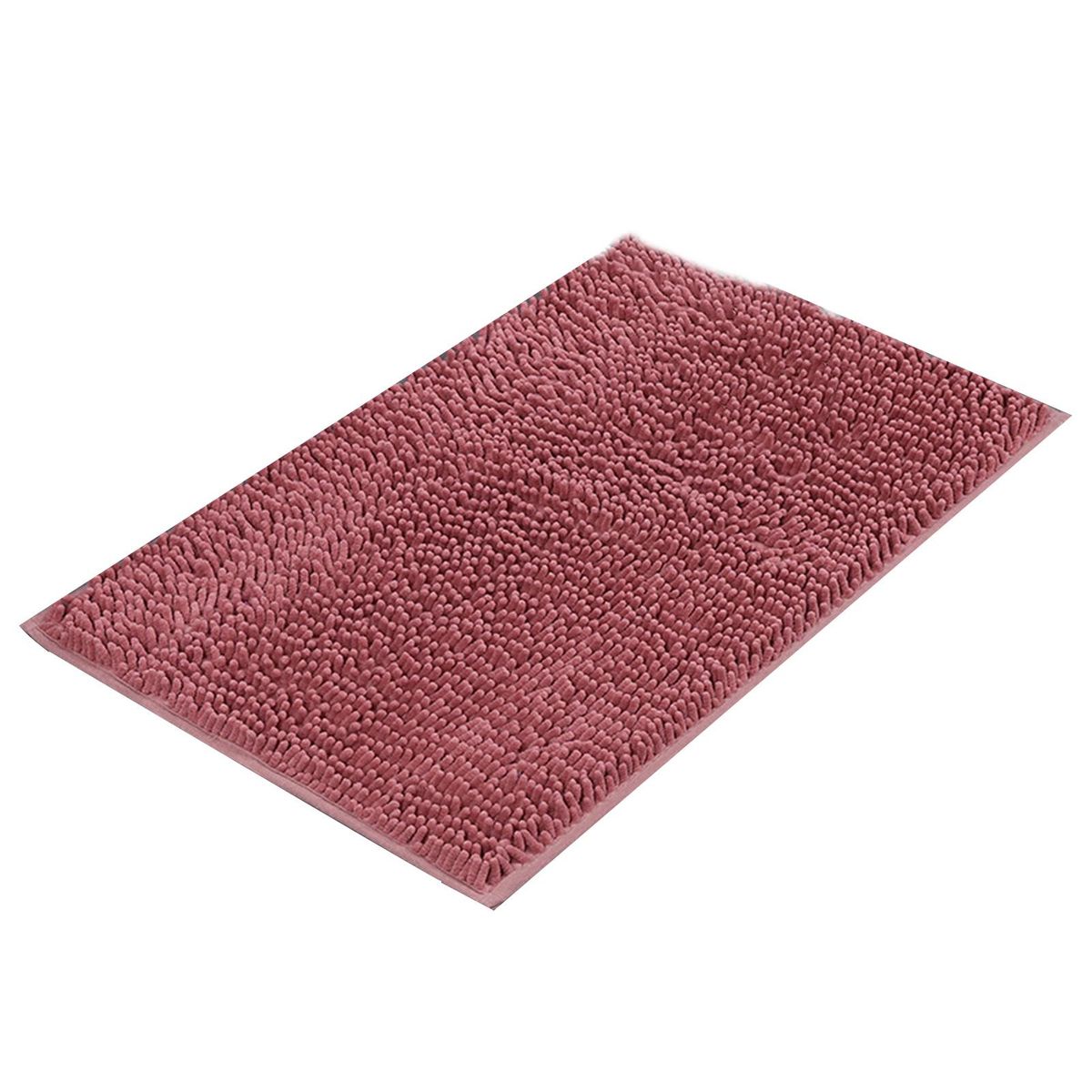 Door Carpet Short Velvet Chenille Floor Mat Door Carpet Decoration Pink