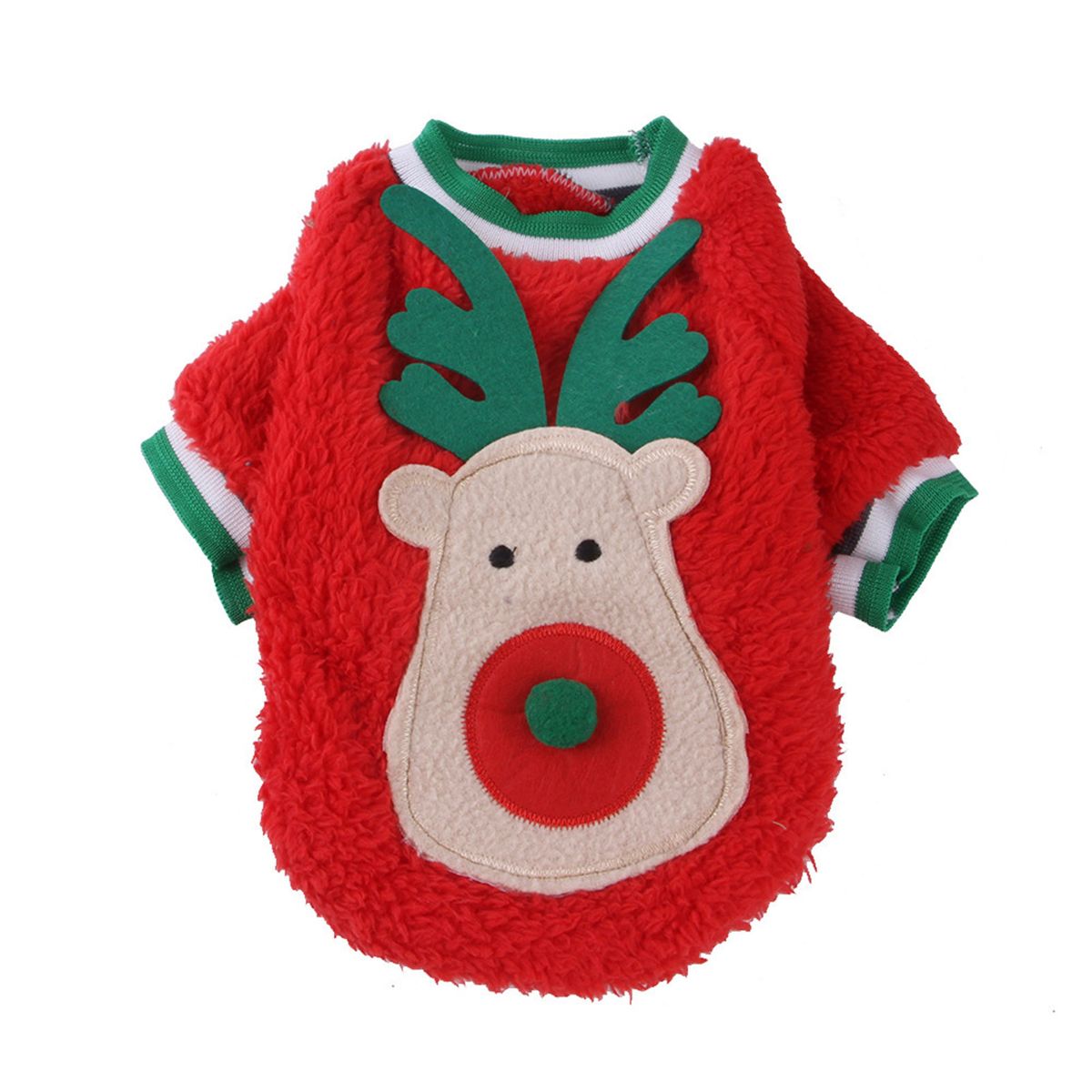 Christmas Dog Costume Xmas Pet Clothes Dog Elk Clothes Dog