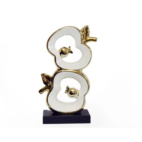 Double Apple Statue