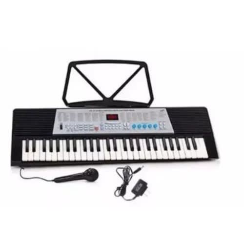 Learners Keyboard - Xy-813 With Adaptor & Microphone - 54 Keys & Stand