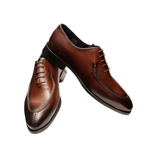Men's Dark Brown Genuine  Leather  Shoe
