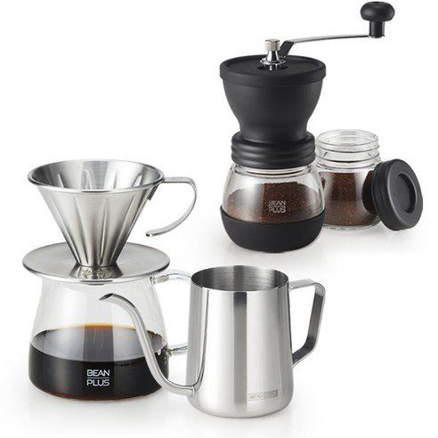 Bean Plus All-in-One Hand Drip DV01 + Mill CM03 Full Set