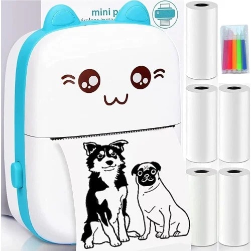 Mini Wireless Pocket Thermal Printer