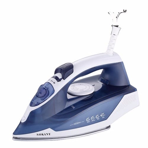 Mini Steam Iron - Blue - 2400W