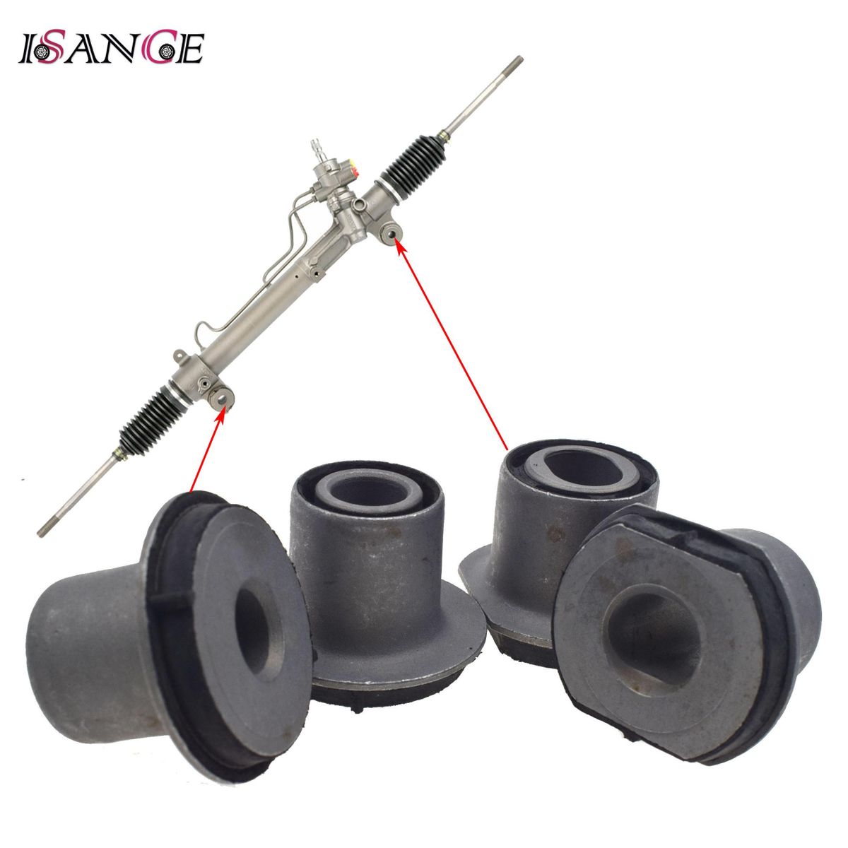 For Toyota RAV4 1.8L 2.0L 2.4L 2004 2005 Power Steering Gearbox Rack And Pinion Sleeve Bushing Kit 4420042140 44242140
