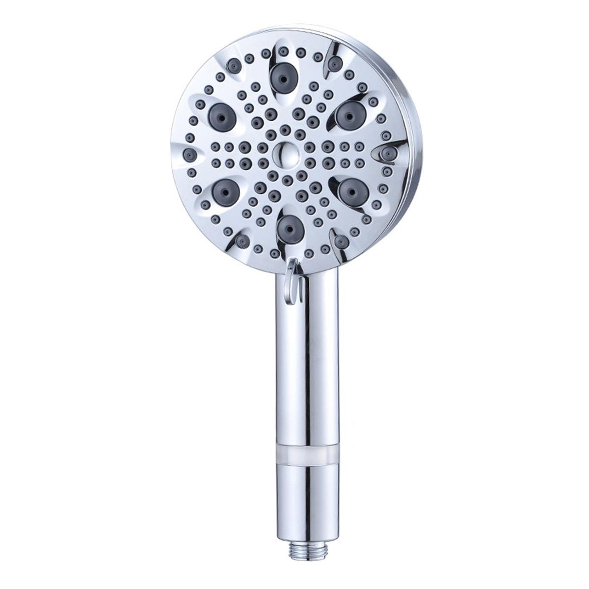 Shower Head Viewable Window Shower Head Silver