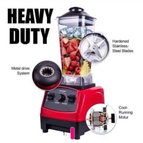 Commercial Blender With Singe Cup - 2L - 5500W