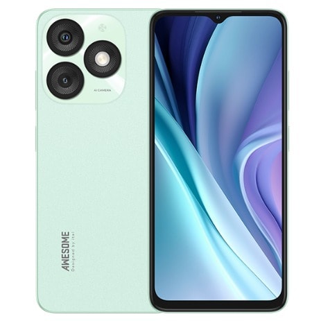 A50 - 6.6" - 64GB ROM - 3+5GB RAM - Dual SIM - 4G LTE - 5000mAh - Lime Green