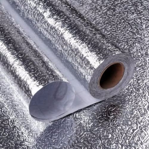 Kitchen Cabinet Wallpaper - Dust-pro - Silver