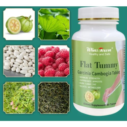 Wins Town Flat Tummy Tablet With Garcinia Cambogia - 800mg