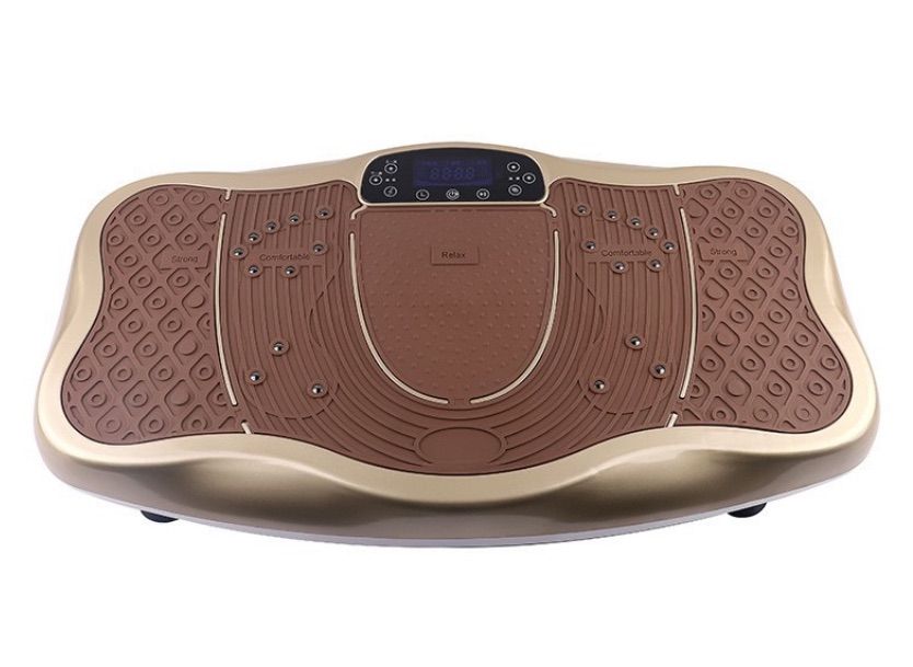 Ultrathin Body Slimming  Vibration Platform Exercise Massager With Bluethooth And Screen Touch