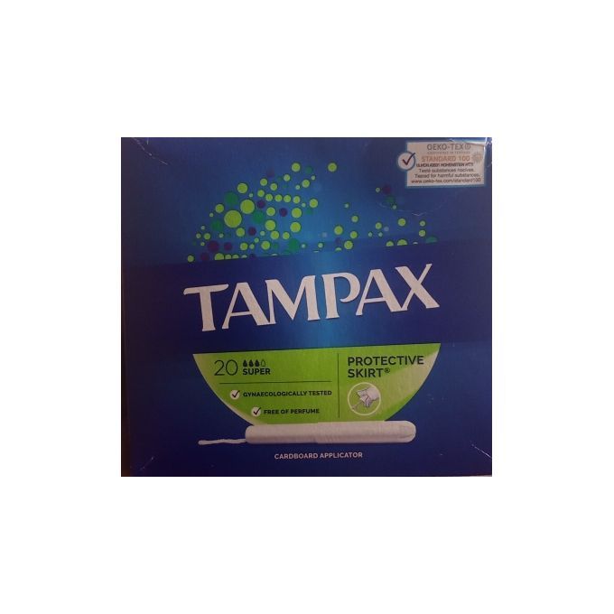 Super Plus 8hrs Long Lasting Protection -20 Tampons
