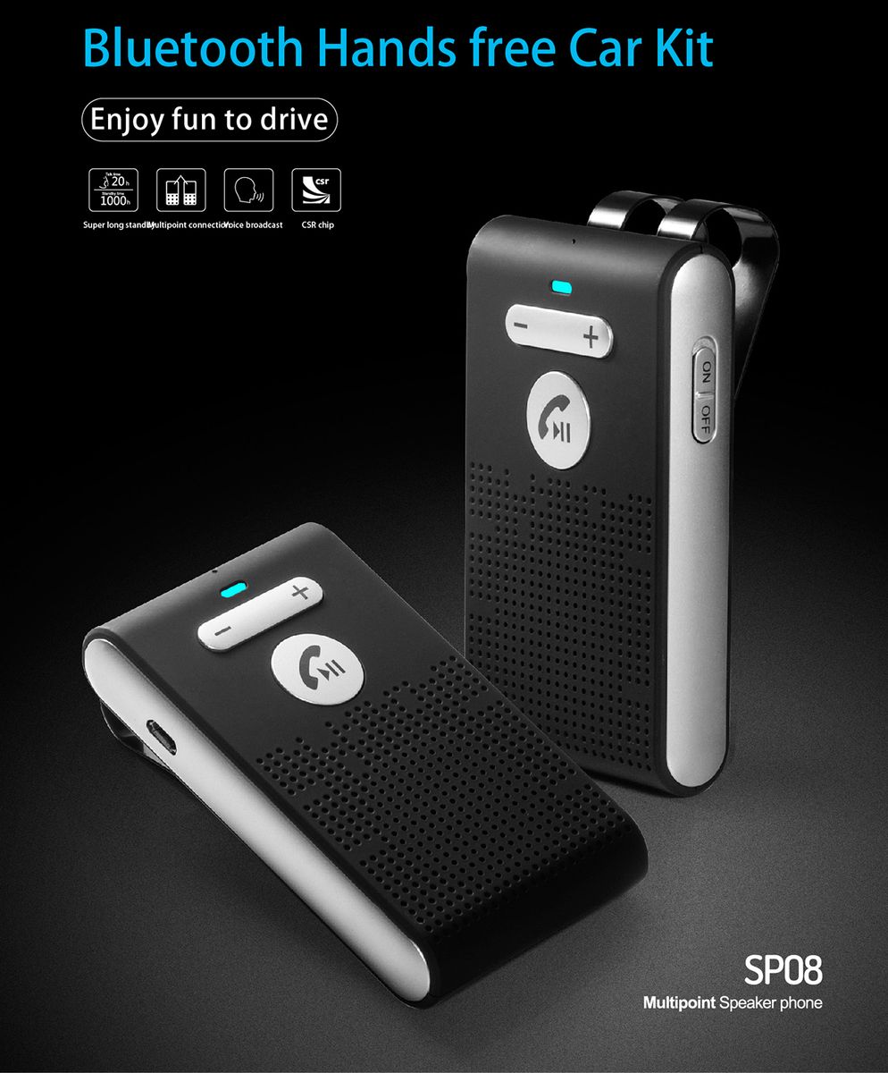 Car Wireless Handsfree Speakerphone