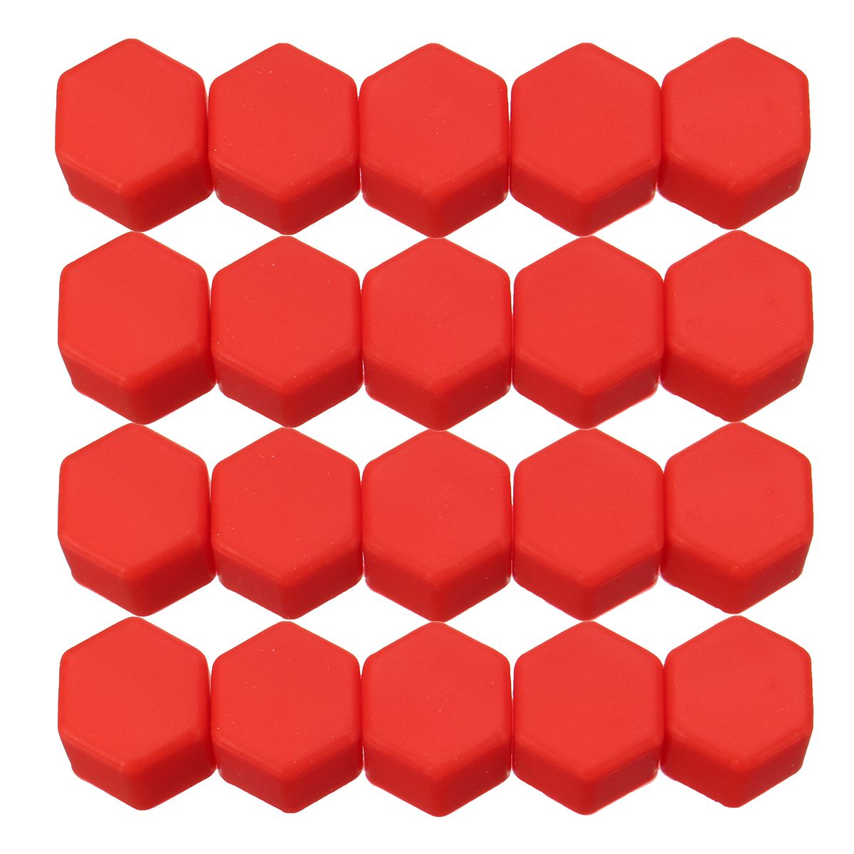 20 X 17mm Universal Silicone Car Wheel Lug Nut Bolt Cover Protective Tyre Valve Screw Cap Antirust