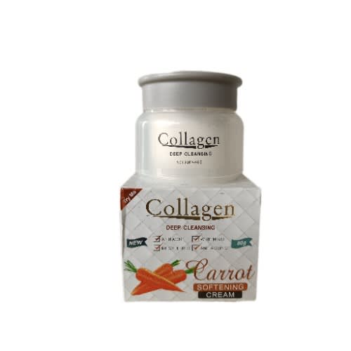 Collagen Snail - Anti Acne And Anti-aging Brightening Carrot Softening Face Cream - 80g