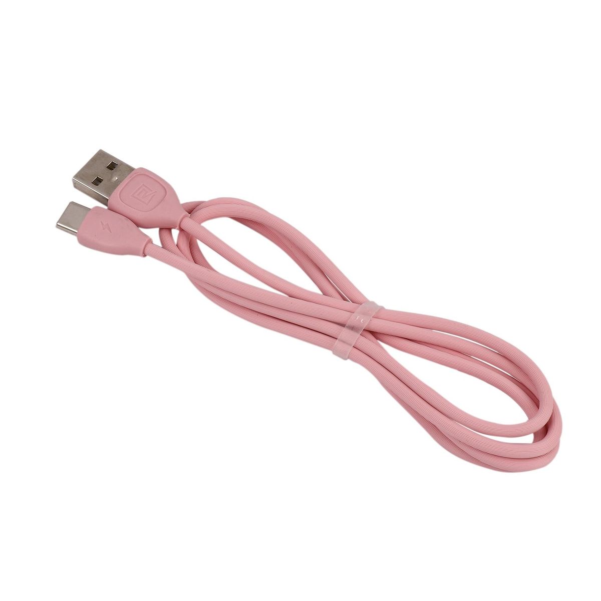 Remax Rc-050A Usb Data Cable Durable Fast Charger Le Speed Type C Data Cable Is Suitable for Charging Various Electronic Devices Such As Xiaomi Samsung Huawei Oppo Vivo--Pink