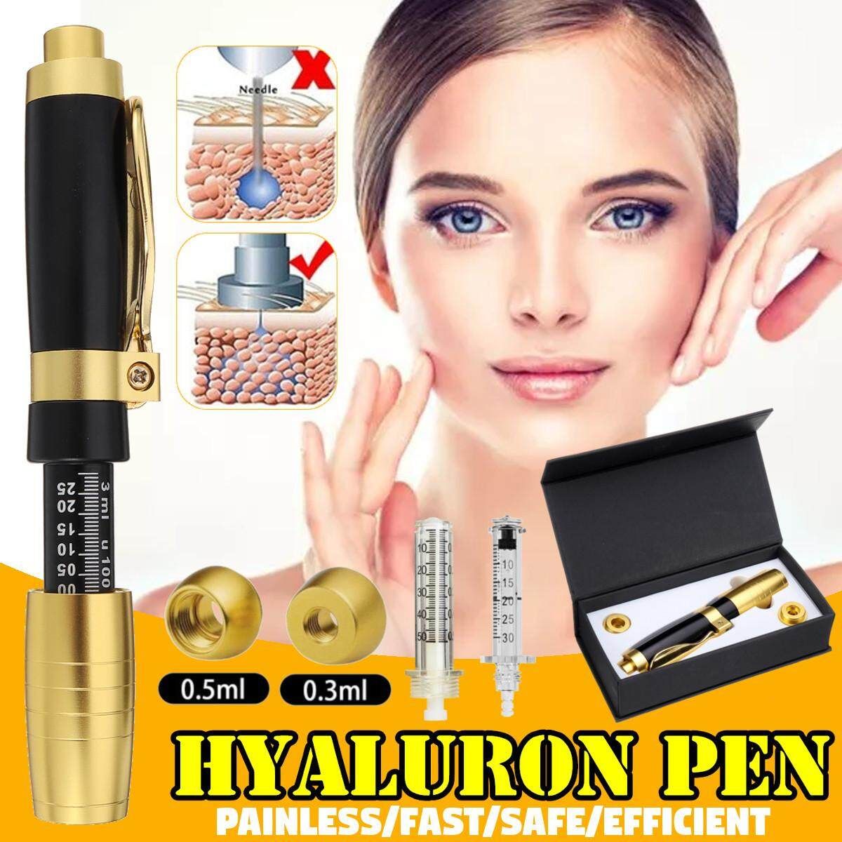 0.3ml&0.5ml Two Replacement Heads Hyaluron Pen Hyaluronic Stylo Acid Machine Hyaluronique Anti- Remove Wrinkle Lift Non Invasif Anti-rides Set
