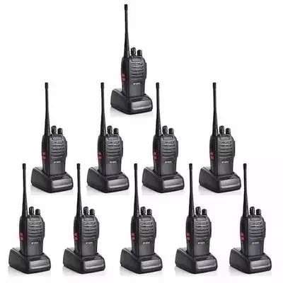 Two Way Radio Walkie Talkie Uhf 5w 16ch -bf888s -10pieces