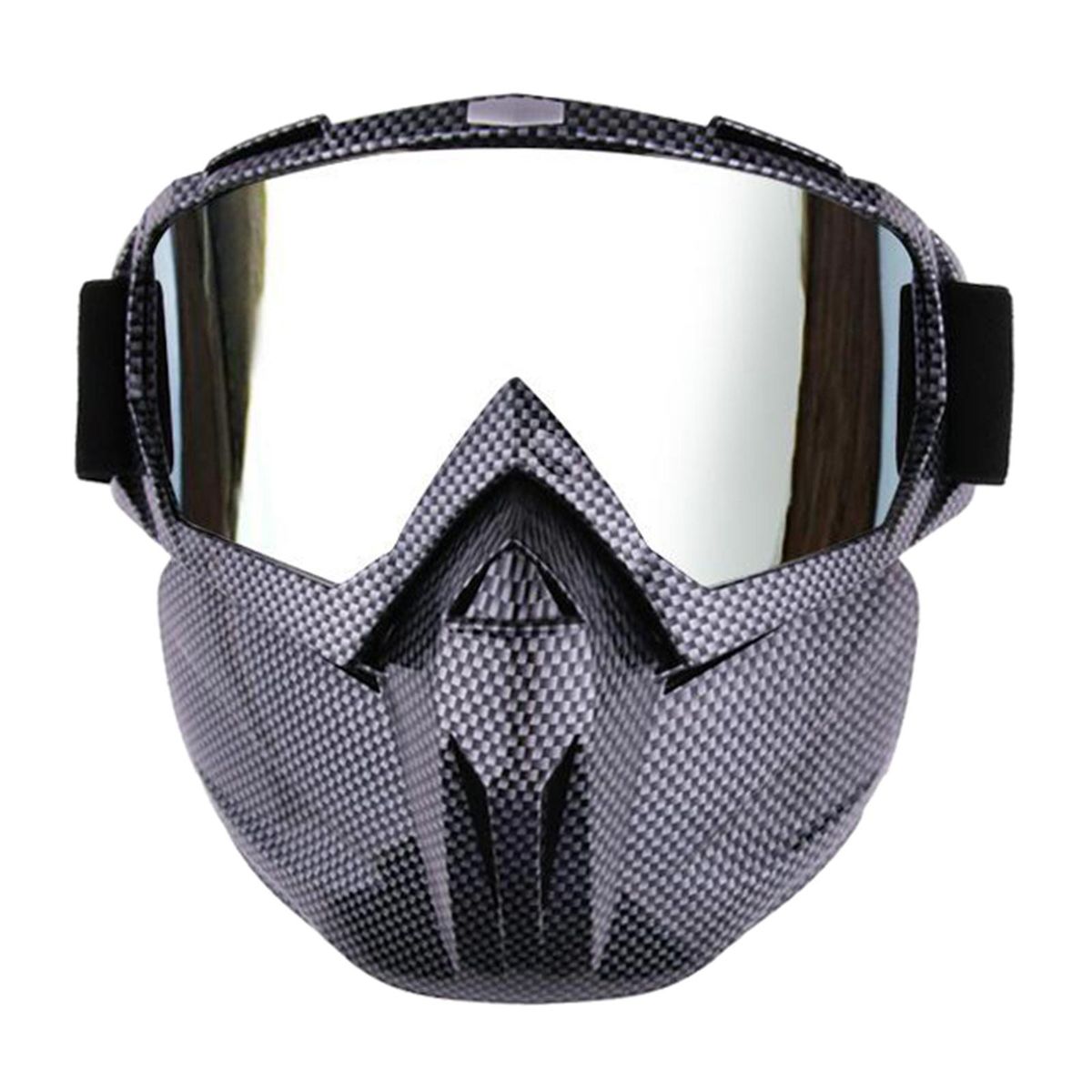 Anti Splash Sports Face Shield Detachable Safety Glasses Style 01