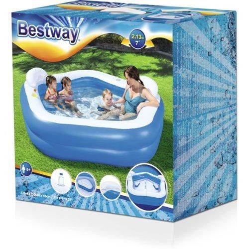FAMILY FUN POOL + INFLATABLE PUMP