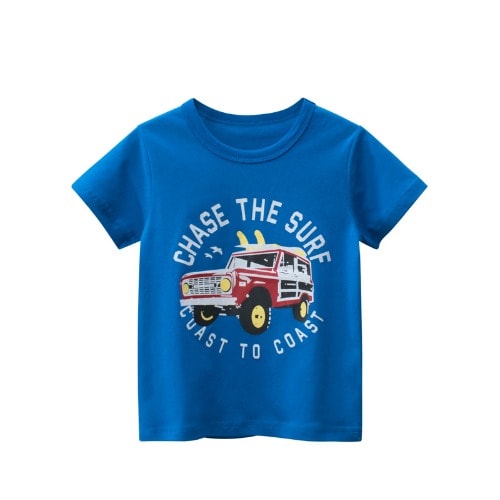 Chase the Surf Print Boy Top