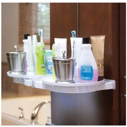 Rotating Kitchen And Bathroom Organizer/shelf