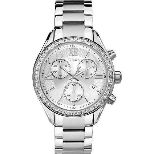 Miami Ladies Chronograph Watch TW2P66800 - Silver