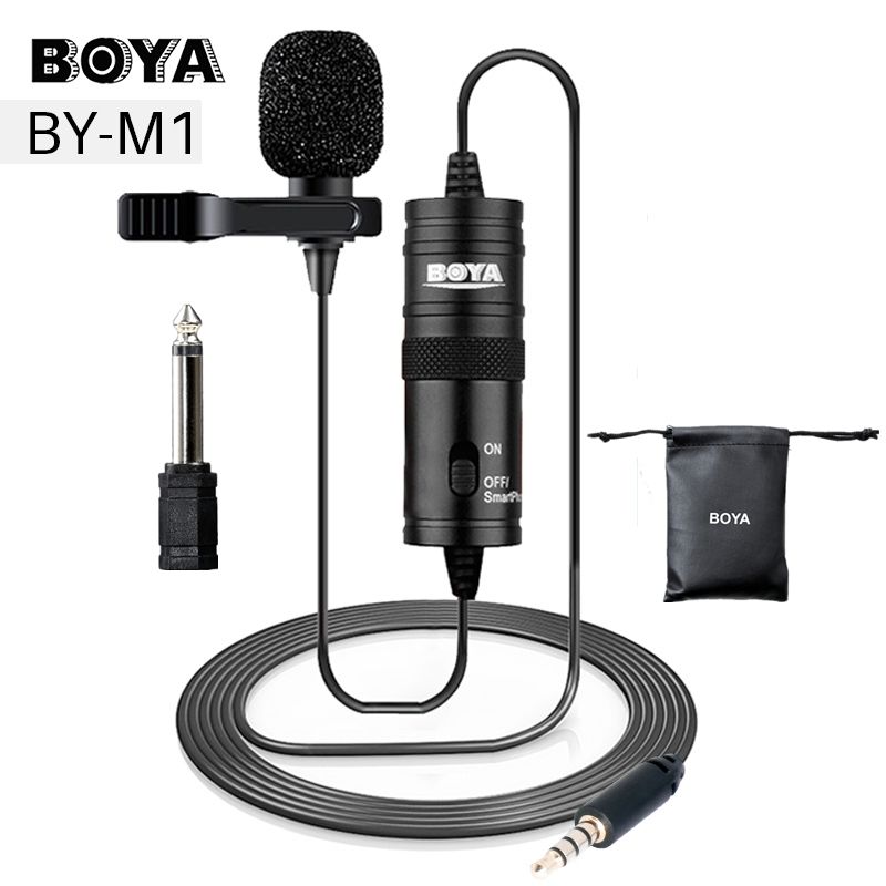 Lavalier Microphone For Smartphones And DSLR Cameras